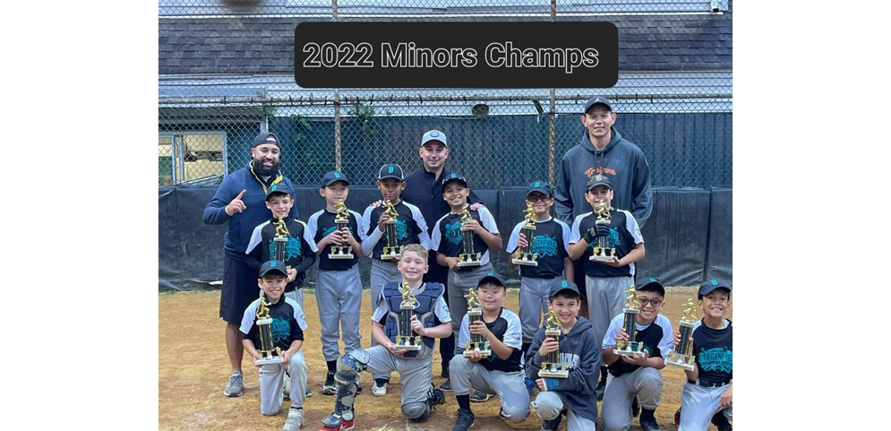 Amato's 2022 Minors Division Champs