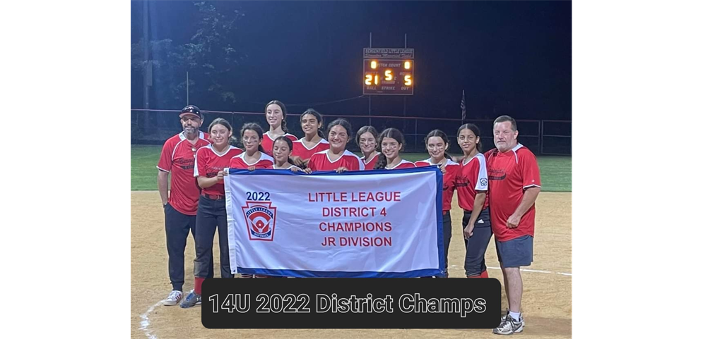 14U 2022 District Champs