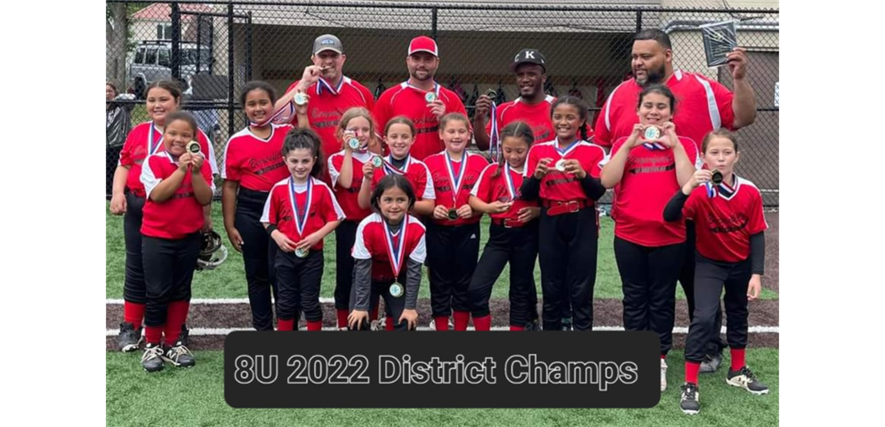8U 2022 District Champs